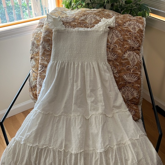 o.p.t. Lazy Afternoon white dress, medium - Picture 4 of 5